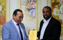 الأمين العام للجنة الأولمبية الليبية يزور الاتحاد العام الليبي للكاراتية