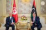 رئيس مجلس الرئاسي الدكتور محمد المنفي يستقبل الرئيس التونسي قيس سعيد في طرابلس