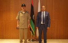 رئيس المجلس التسييري لبلدية بنغازي يلتقي مُدير أمن المدينة