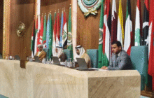 اعضاء مجلس النواب الليبي الاعضاء في البرلمان العربي يشاركون في الجلسة العامة للبرلمان العربي