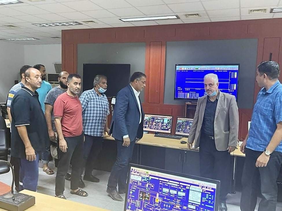 إدارة شركة الكهرباء تُجري زيارة ميدانية لمحطة شمال بنغازي