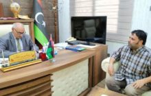 رئيس تسييري طبرق يجتمع مع اللجنة الليبية الإيطالية المكلفة بمتابعة مشروع الطريق السريع (إمساعد _ رأس اجدير)