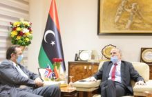 رئيس مؤسسة النفط يستقبل السفير الإنكليزي لدى ليبيا
