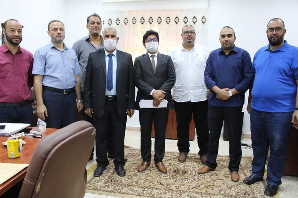 لجنة تقييم أداء الكليات الطبية تتفقد الكليات الطبية في بنغازي
