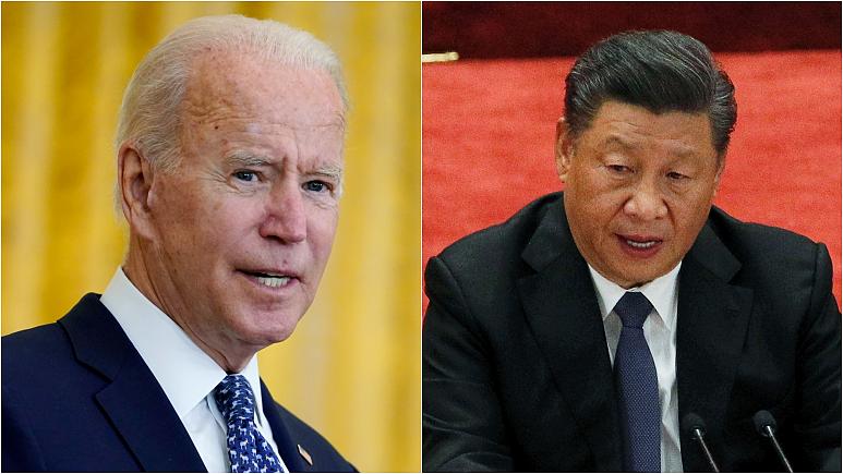 الرئيسان الأمريكي والصيني يبحثان تعزيز العلاقات الثنائية