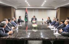 رئيس المجلس الرئاسي يلتقي أعضاء البعثة الليبية لدى الأمم المتحدة
