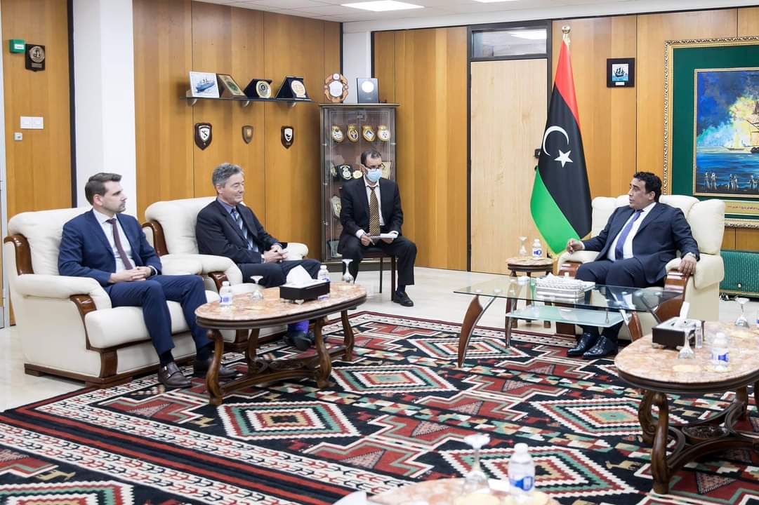 رئيس المجلس الرئاسي يستقبل السفير الألماني لدى ليبيا