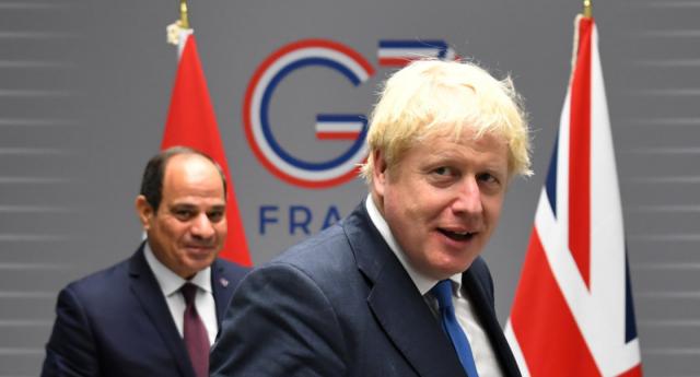 اتفاق بريطاني مصري على دعم المسار السياسي في ليبيا وصولا إلى إجراء الانتخابات في موعدها