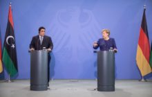 رئيس المجلس الرئاسي يُشيد بجهود المستشارة الألمانية في حل الأزمة الليبية