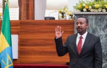 تنصيب رئيس وزراء إثيوبيا أبي أحمد لولاية ثانية
