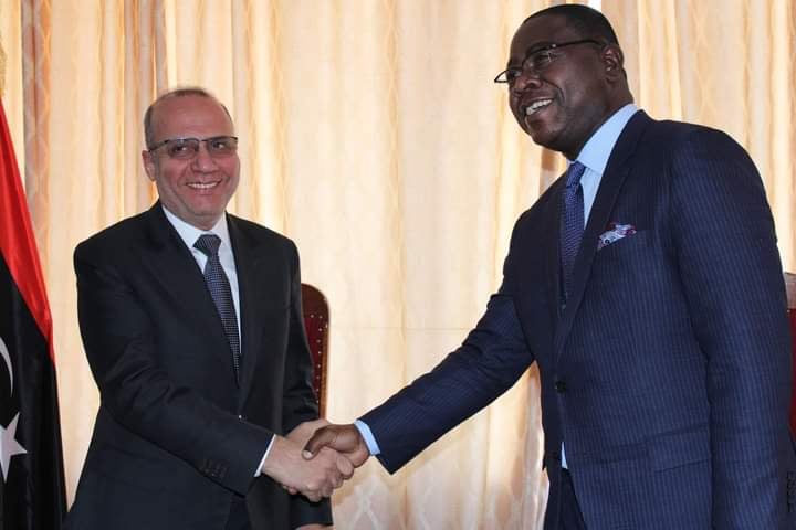 نائب رئيس المجلس الرئاسي يصل إلى جمهورية افريقيا الوسطى