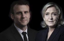 حصول ماكرون على (28.1 %) ولوبان على 23.3 % وترشحهما لخوض الدورة الثانية من الانتخابات الرئاسية الفرنسية