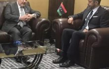 السني يبحث مع المدعي العام لمحكمة الجنائية الدولية سُبل التنسيق والتعاون بين المحكمة والسلطات القضائية الليبية