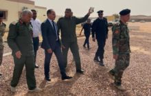 وزير الدفاع بالحكومة الليبية يجري زيارة لفرع المنطقة الجنوبية للإدارة العامة للإمداد والتموين بالقوات المسلحة