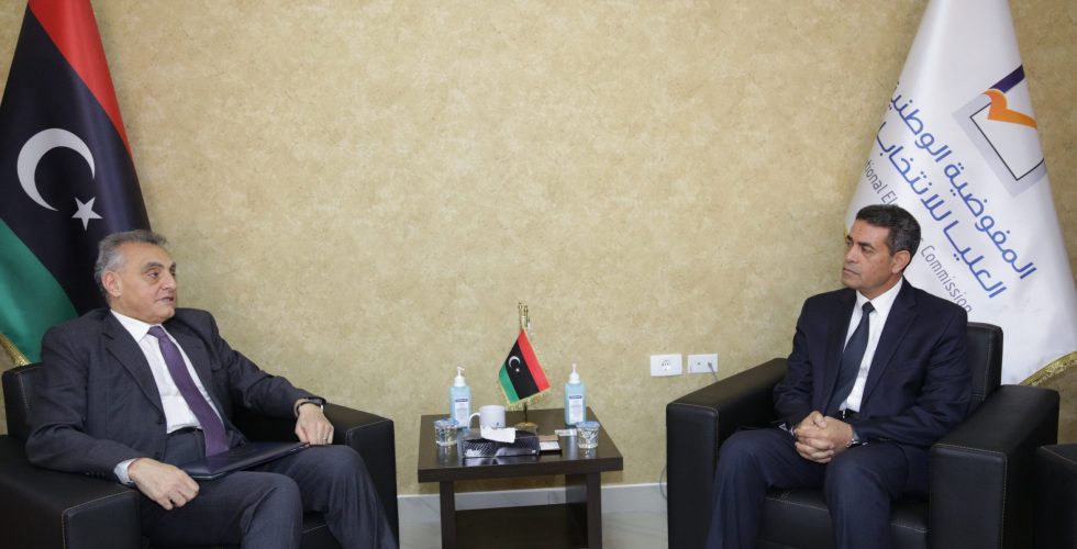 السايح وسفير إيطاليا لدى ليبيا يبحثان سُبل دعم المجتمع الدولي للعملية الديمقراطية في ليبيا