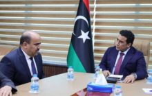 رئيس المجلس الرئاسي يبحث آخر المستجدات مع السفير الجزائري لدى ليبيا