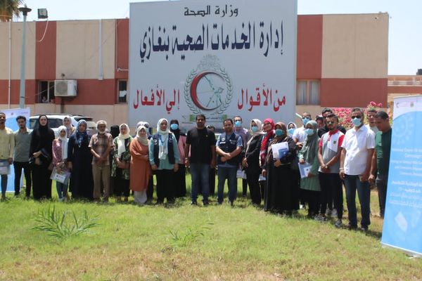 بنغازي .. البدء بحملة توعوية للرفع من مستوى التطعيم ضد فيروس كورونا