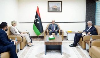 النائب عبد الله اللافي يستقبل سفيرة المملكة المتحدة لدى ليبيا