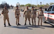 انتشار الأجهزة الأمنية التابعة لمديرية أمن طرابلس لتأمين المناطق التي شهدت اشتباكات مسلحة الليلة البارحة