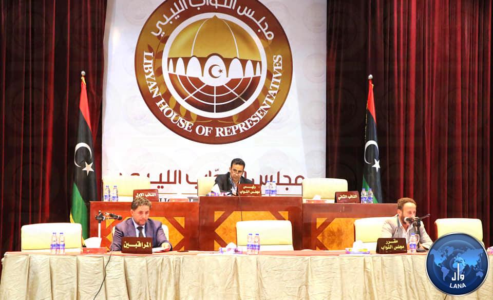جلسة مجلس النواب بمدينة طبرق برئاسة النائب الأول فوزي النويري