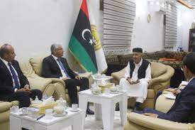 رئيس مجلس النواب يلتقي بمدينة القبة رئيس الحكومة الليبية فتحي باشاغا