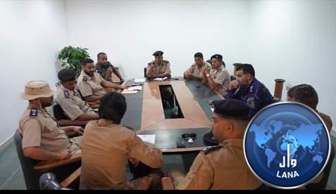 مراسل (وال): متابعة احتياجات مراكز الشرطة ببلدية الجفرة 