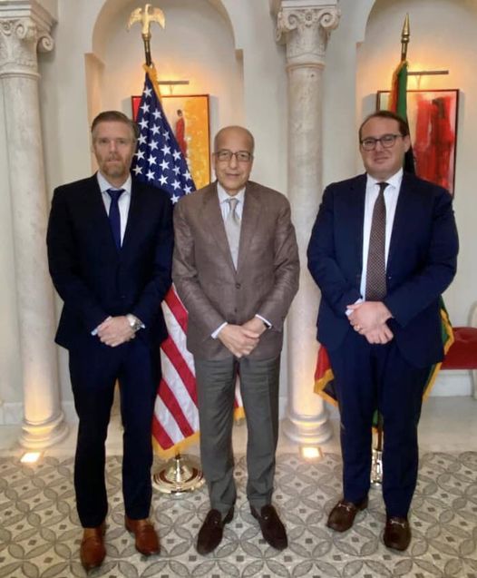 السفارة الأمريكية: الكبير ومساعد وزير الخارجية الأمريكية يتفقان على أهمية ضمان أن تذهب موارد ليبيا لتوفير الخدمات الأساسية ودعم الشعب الليبي