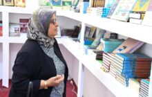 عضو الهيئة التأسيسية لصياغة الدستور تزور معرض بنغازي الأول للكتاب 
