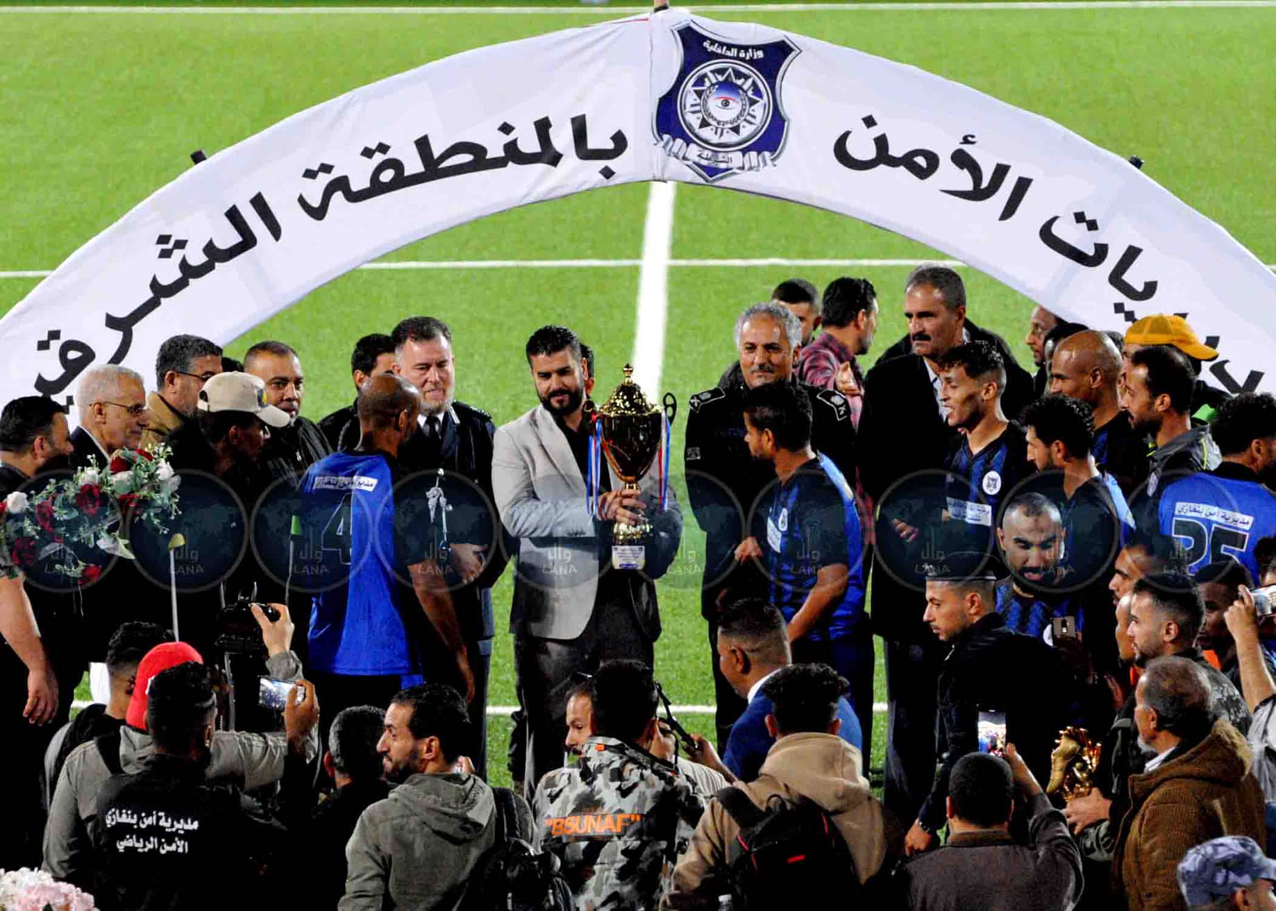 دوري اتحاد الشرطى الرياضي للمنطقة الشرقية ينتهي بفوز بنغازي