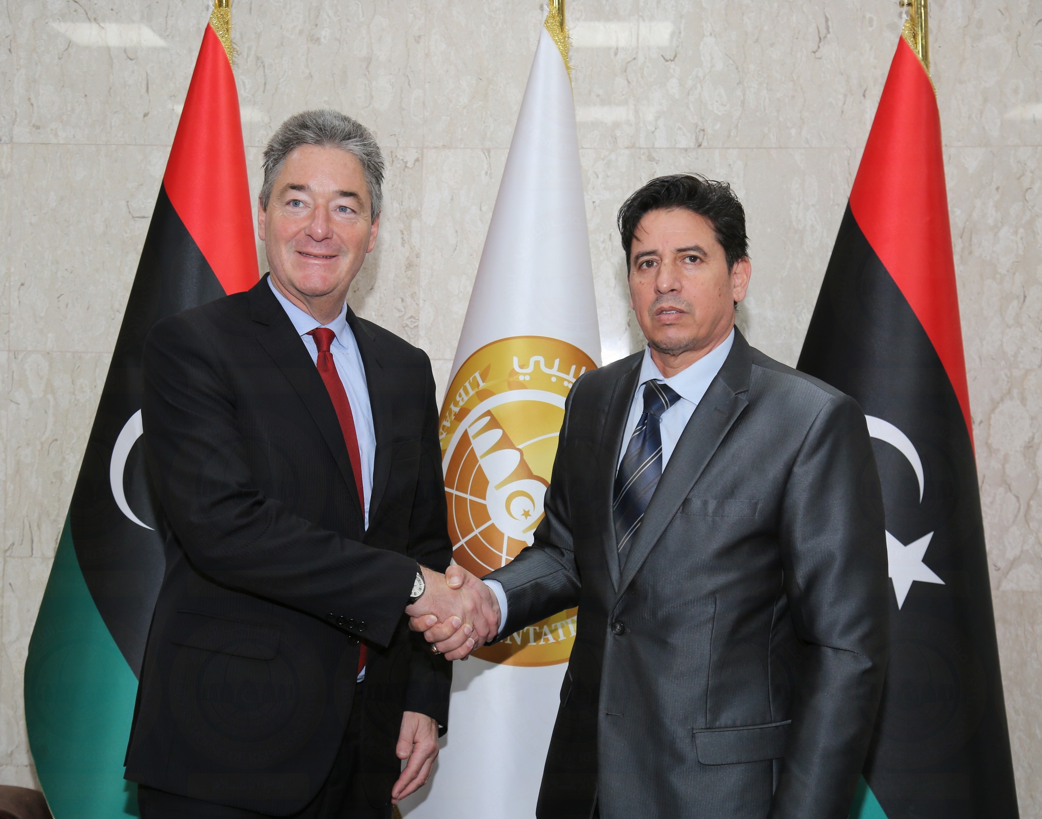 خلال لقائه السفير أونماخت : العقوري يشيد بجهود ألمانيا لدعم السلام والاستقرار في ليبيا