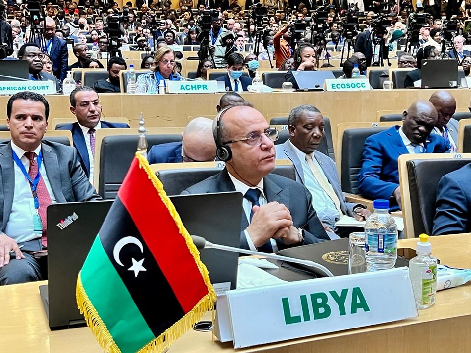 عضو المجلس الرئاسي عبد الله اللافي يُشارك في أعمال قمة رؤساء دول الاتحاد الإفريقي في دورته العادية ( 36 ) بالعاصمة الإثيوبية أديس أبابا