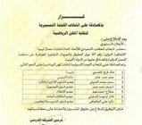 الاتحاد العام لنقابات عمال ليبيا يُصادق على انتخاب اللجنة التسييرية لنقابة المهن الرياضية