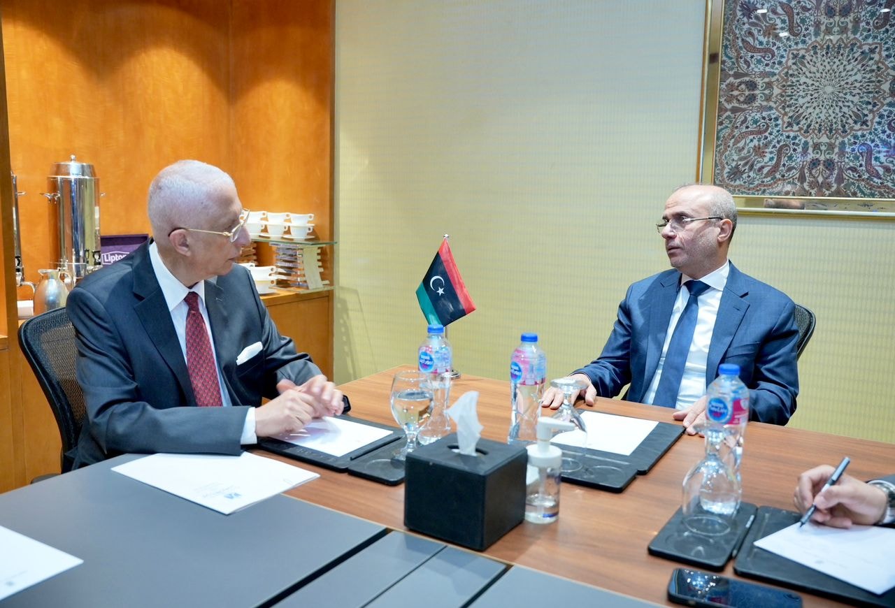 اللافي يستعرض مع مساعد وزير الخارجية المصري جهود الرئاسي في المصالحة الوطنية