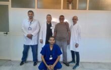 وصول فرق طبية تابعة لصحة النفط ومباشرة عملها من داخل مستشفى سوسة العام
