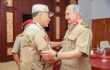 رئيس أركان القوات المصرية يؤكد للقائد العام استعداد القوات المصرية لتقديم كافة المساعدات وإنشاء جسر جوي متواصل لدعم ليبيا