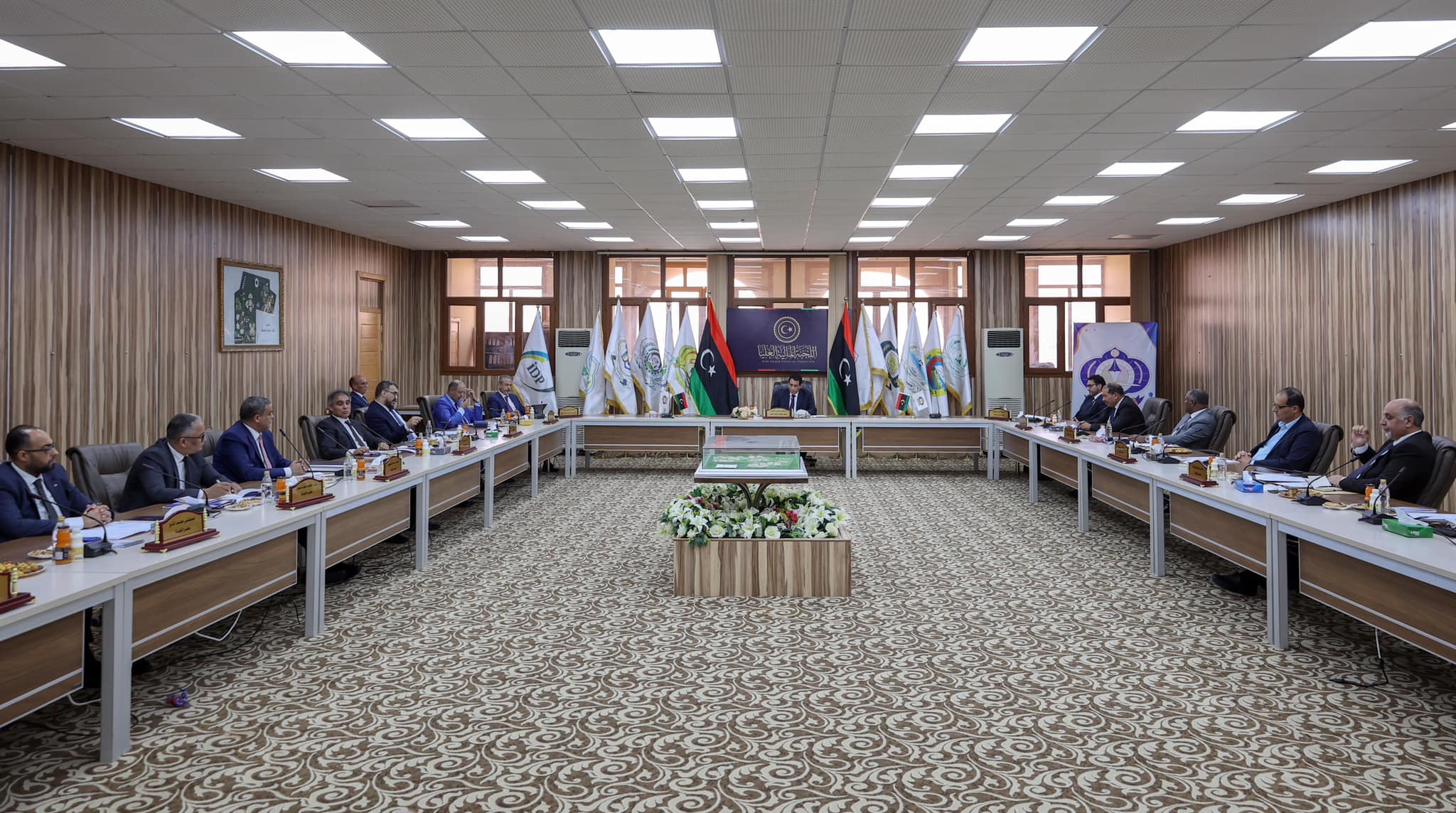 اللجنة المالية العليا تعقد اجتماعها الخامس في سبها