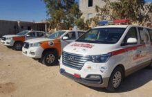 الجفرة| الليبية للإغاثة فرع الجنوب تُرسل قافلة مساعدات إلى المنطقة الشرقية
