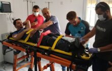 مستشفى الجلاء للجراحة يقدم العلاج لأحد أعضاء فرقة الإغاثة التركية الموجودة بدرنة