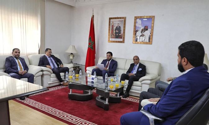 رئيس هيئة الرقابة الإدارية يُشكل لجنة لمتابعة أعمال السفارة الليبية بالمغرب.