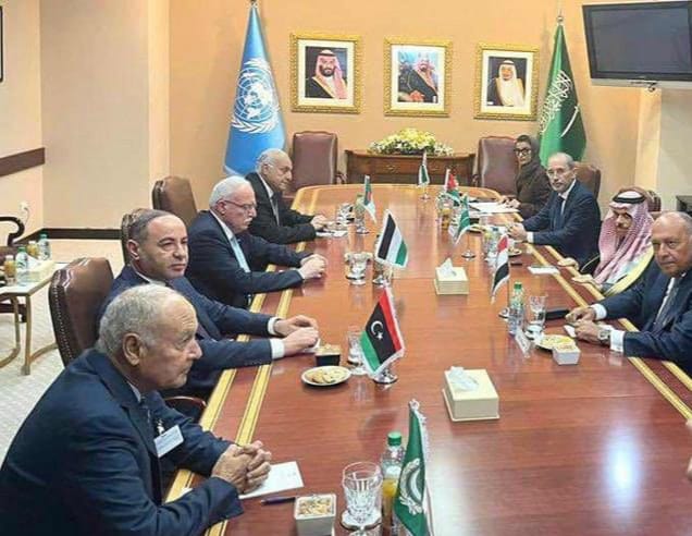 ليبيا تُشارك في اجتماع تنسيقي لوزراء الخارجية العرب المنعقد في نيويورك.