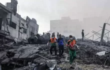استمرار القصف الإسرائيلي لقطاع غزة لليوم الـ 23
