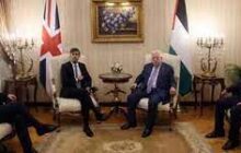 الرئيس عباس لرئيس وزراء بريطانيا: نرفض تهجير الفلسطينيين