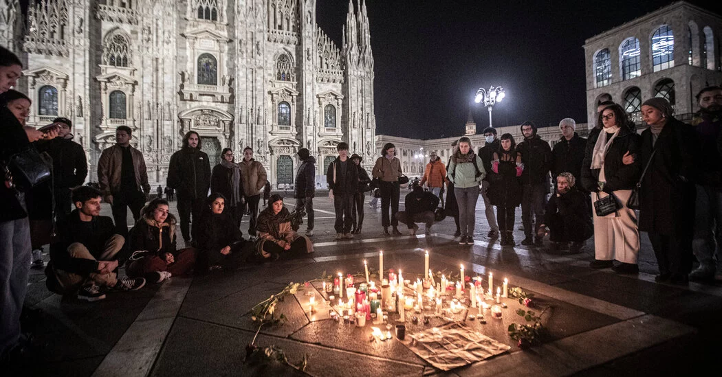 مظاهرات في مدن إيطالية احتجاجا على مقتل طالبة