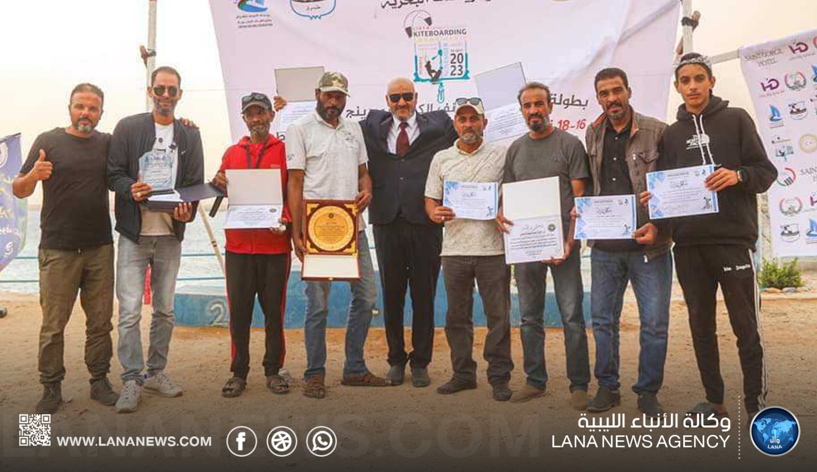 خاص| اختتام بطولة ليبيا للشراع صنف الكايت بوردينج بطبرق