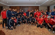 المنتخب الوطني لكرة القدم يصل بنغازي ويباشر استعداده 