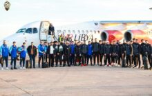 منتخب الكرة الليبي يصل إلى أنطاليا التركية ويتأهب للقادم