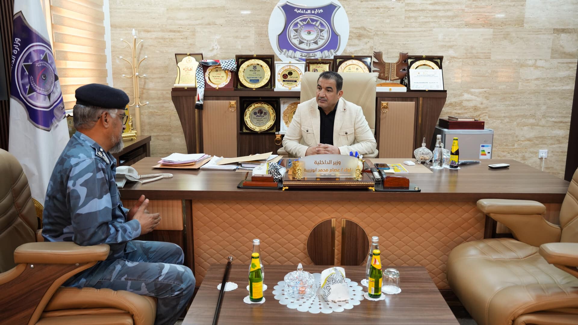 وزير الداخلية يتابع الترتيبات الأمنية لاحتفالية بنغازي عاصمة الثقافة في العالم الإسلامي