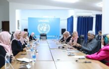 المبعوث الأممي يلتقي رئيس وأعضاء المجلس الوطني الأعلى للمرأة الليبية