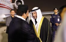 «المنفي» يصل للكويت لتقديم تعازيه في وفاة أميرها الراحل، الشيخ نواف الصباح