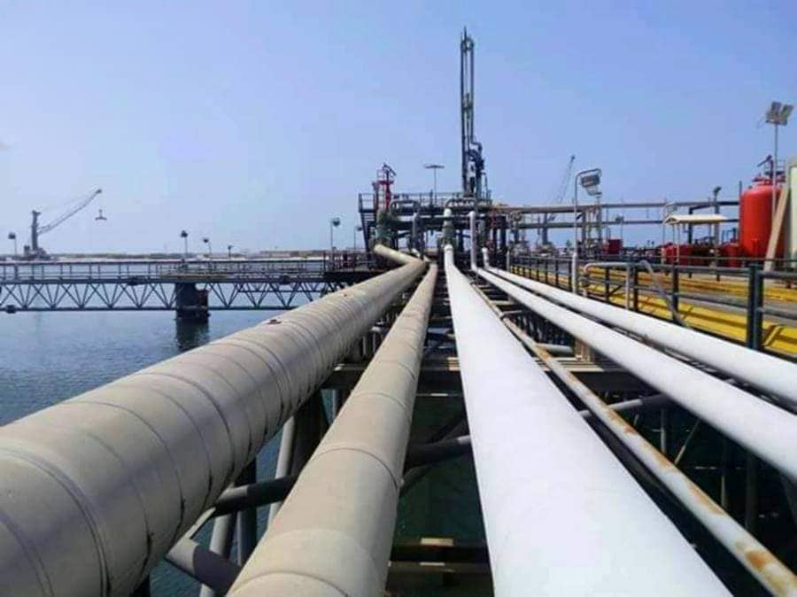 رسو (6) ناقلات نفطية بميناء المنطقة الحرة «جليانة» ببنغازي محملة بالوقود والغاز